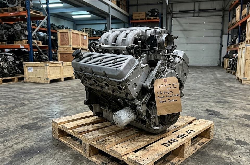 Delivery: Verified engine delivery — Dubai → Lagos