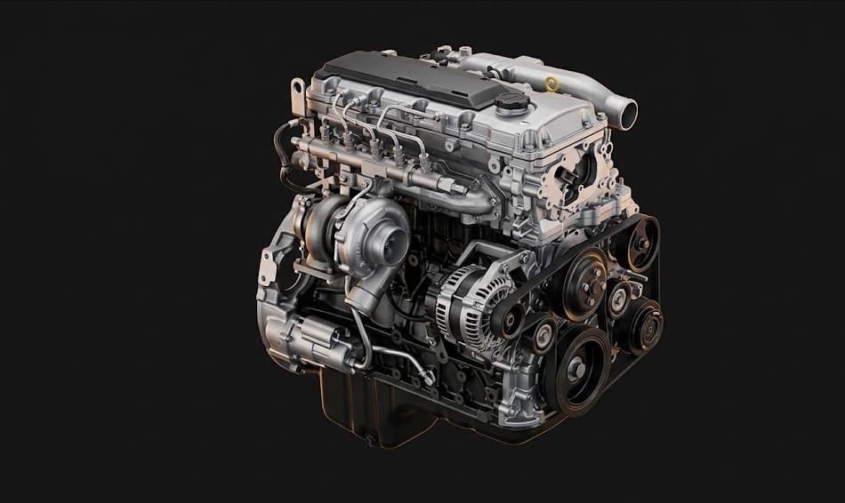 Isuzu 4JJ1-TC 3.0L Diesel Engine