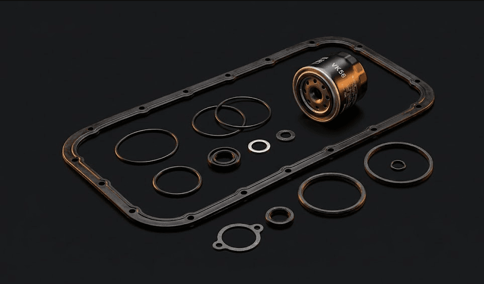Nissan Patrol VK56 Oil Filter and Sump Gasket Kit